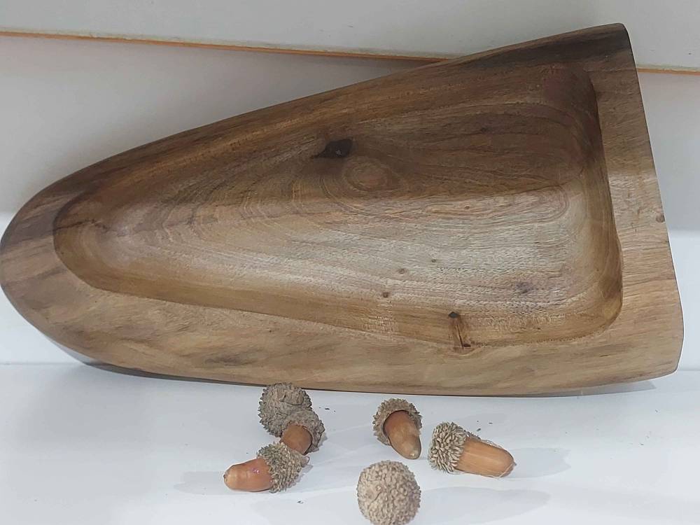 اردو خوری با چوب گردو دست ساز